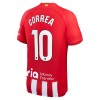 Maglia ufficiale Atlético Madrid Correa 10 Casa 2023-24 per Uomo